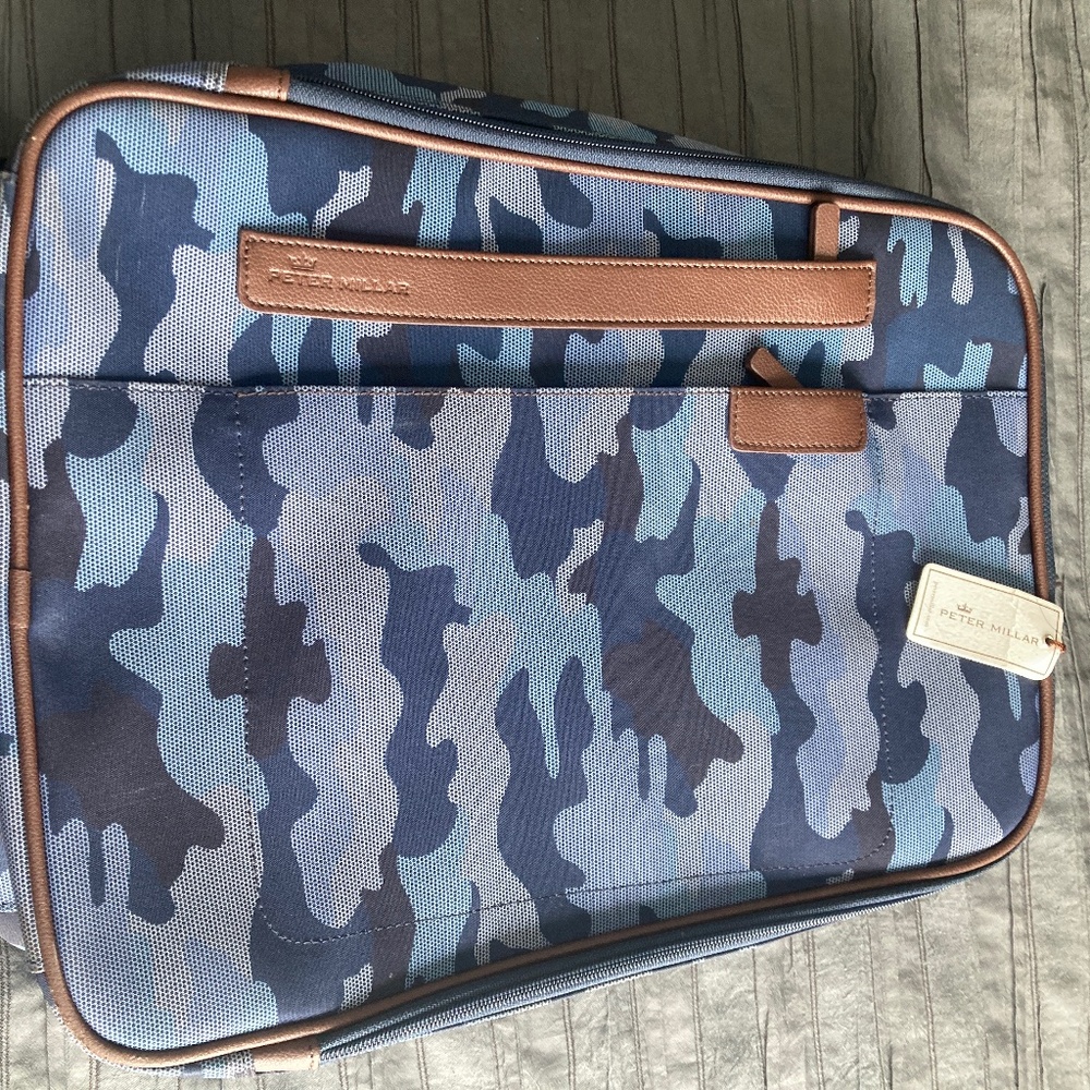 Peter Millar Blue Camo Backpack